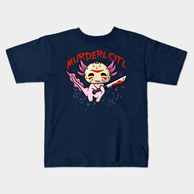 Murderlotl Kids T-Shirt by ACraigL